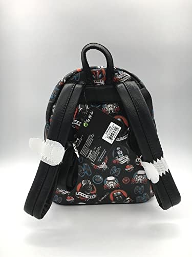 Loungefly Disney Star Wars Darkside Tattoo All Over Print Mini Bag