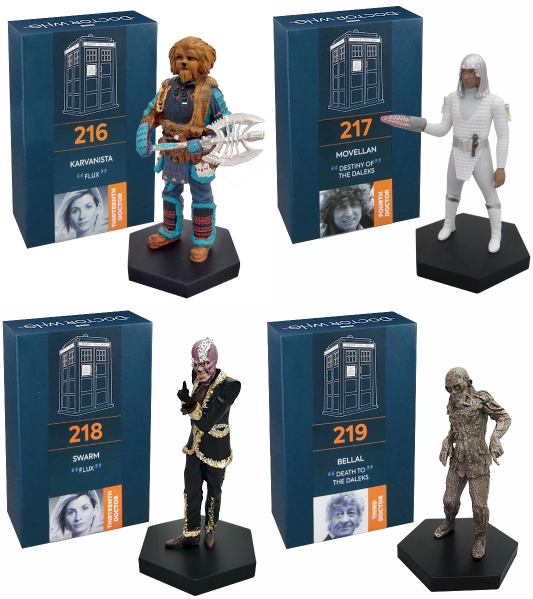 Un-released Eaglemoss Figures