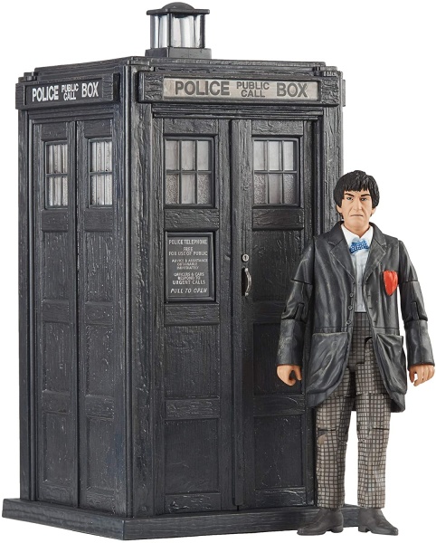 The Second Doctor Who & Tardis War Games Classic Collectors Figure Set DAMAGED PACKAGING