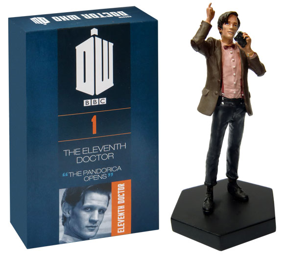 Doctor Who Figure 11th Doctor Who Matt Smith Eaglemoss Model Issue #1