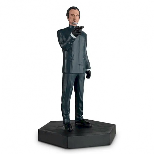 Doctor Who Figure The Master Roger Delgardo Eaglemoss Boxed Model Issue #100