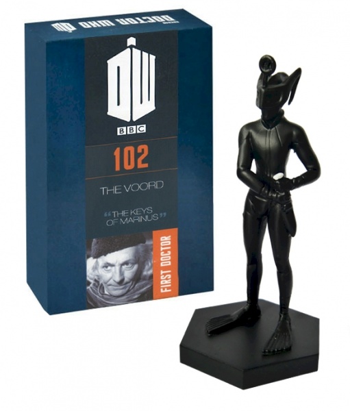 Doctor Who Figure Voord Eaglemoss Boxed Model Issue #102 DAMAGED PACKAGING