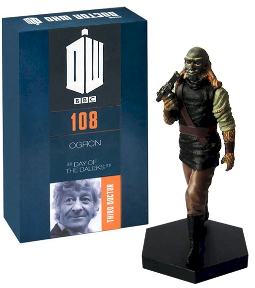 Doctor Who Figure Orgon Eaglemoss Boxed Model Issue #108