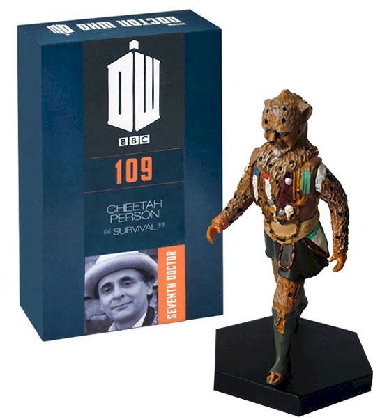 Doctor Who Figure Cheetah Person Eaglemoss Boxed Model Issue #109