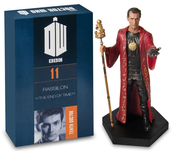 Doctor Who Rassilon Figure Eaglemoss Model Issue #11