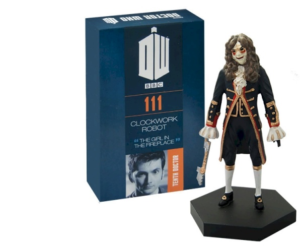 Doctor Who Figure Clockwork Robot Eaglemoss Boxed Model Issue #111 DAMAGED PACKAGING