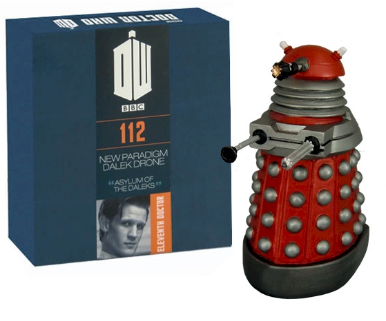 Doctor Who Figure Dalek Drone Eaglemoss Boxed Model Issue #112