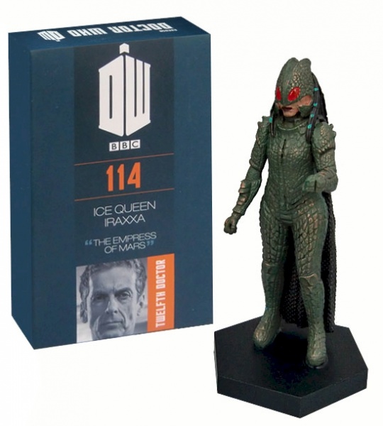 Doctor Who Figure Iraaxxa Eaglemoss Boxed Model Issue #114