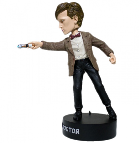 Doctor Who 11th Doctor Bobble Head Figure With Light Up Sonic