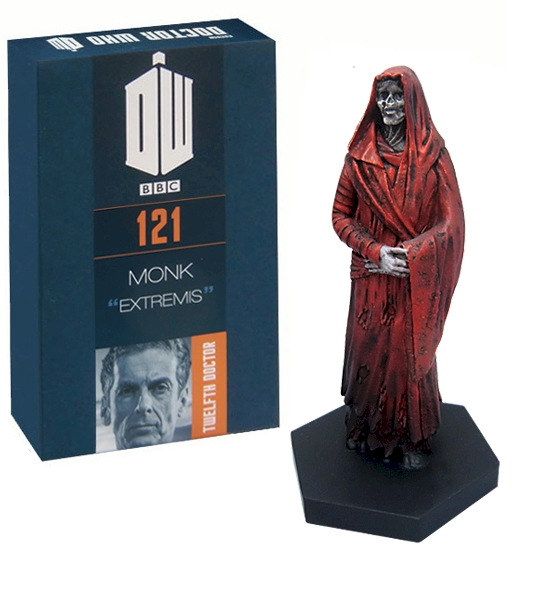 Doctor Who Figure Truth Monk Eaglemoss Boxed Model Issue #121