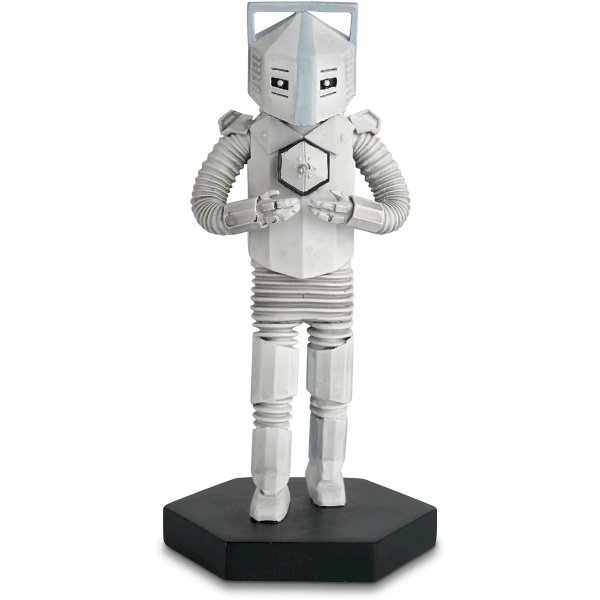 Doctor Who Figure White Robot Eaglemoss Boxed Model Issue #124