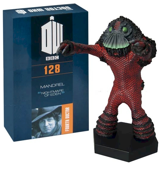 Doctor Who Figure Mandrel Eaglemoss Boxed Model Issue #128