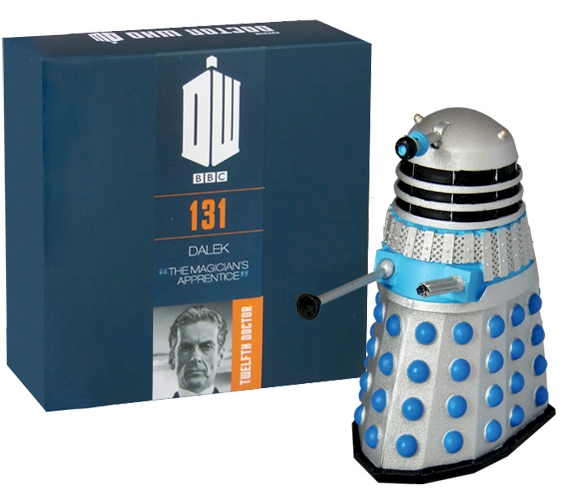 Doctor Who Figure Dalek from The Magician's Apprentice Eaglemoss Boxed Model Issue #131 DAMAGED PACKAGING