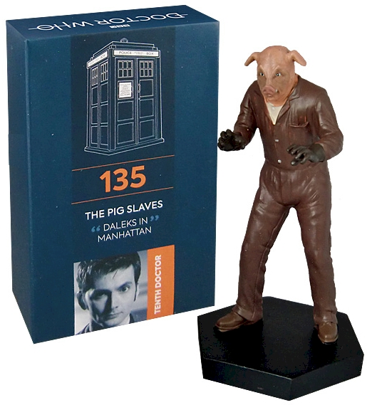 Doctor Who Figure Pig Slave Eaglemoss Boxed Model Issue #135