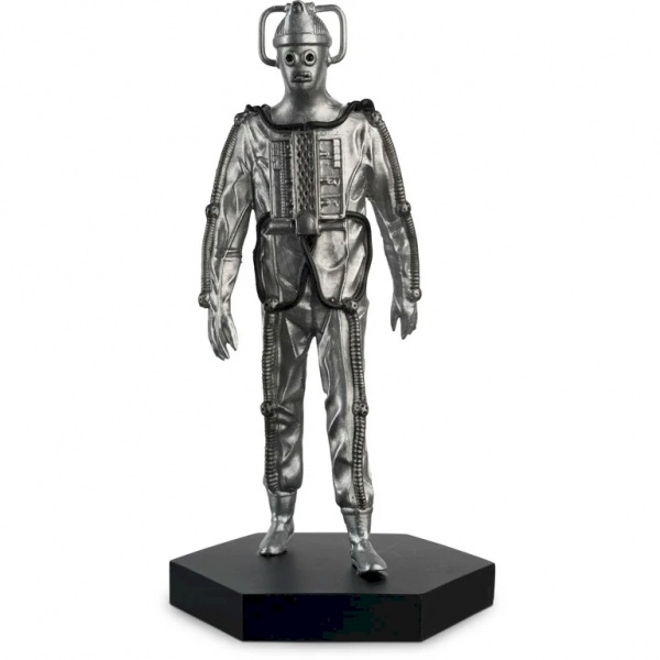 Doctor Who Figure Cyberman From Tomb Of The Cyberman Eaglemoss Boxed Model Issue #143