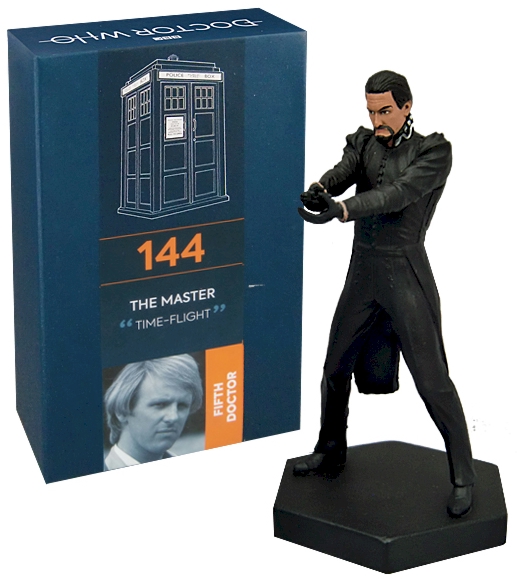 Doctor Who Figure The Master Anthony Ainley Eaglemoss Boxed Model Issue #144