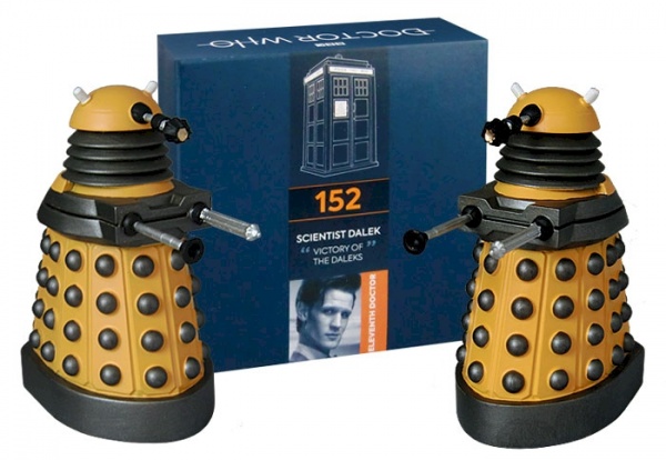 Doctor Who Figure New Paradigm Scientist Dalek Eaglemoss Boxed Model Issue #152