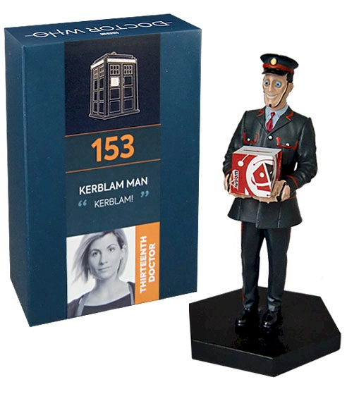 Doctor Who Figure Kerblam Man Eaglemoss Boxed Model Issue #153