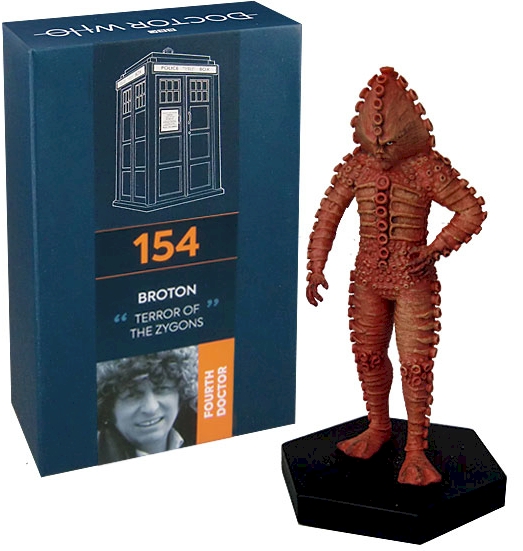 Doctor Who Figure Broton Eaglemoss Boxed Model Issue #154