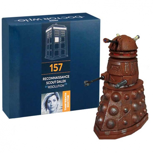 Doctor Who Figure Reconnaissance Scout Dalek Eaglemoss Boxed Model Issue #157