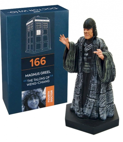 Doctor Who Figure Magnus Greel from The Talons of Weng Chiang Eaglemoss Boxed Model Issue #166