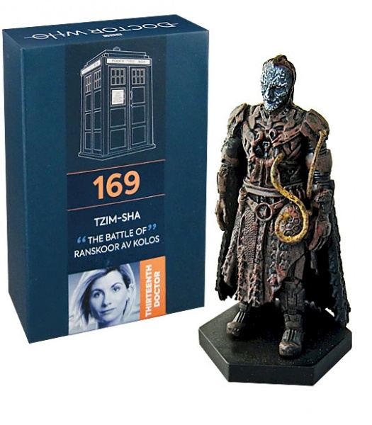 Doctor Who Figure Tzim Sha The Great Creator Eaglemoss Boxed Model Issue #169