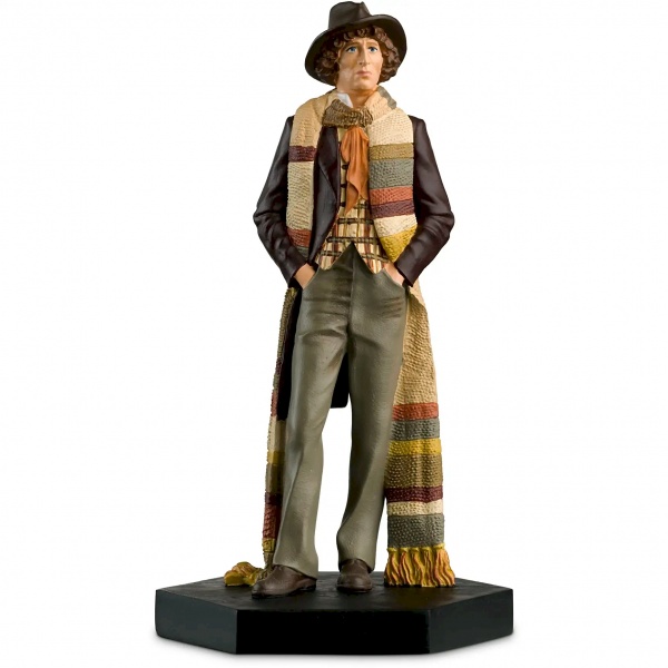 Doctor Who Figure Fourth Doctor Tom Baker Eaglemoss Boxed Model Issue #17