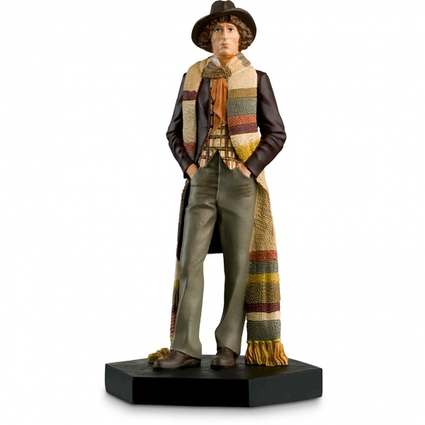 Doctor Who Figure Fourth Doctor Tom Baker Eaglemoss Boxed Model Issue #17