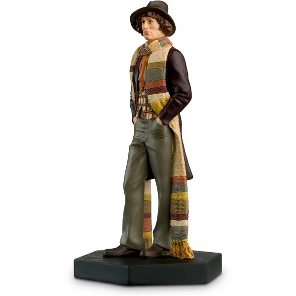 Doctor Who Figure Fourth Doctor Tom Baker Eaglemoss Boxed Model Issue #17