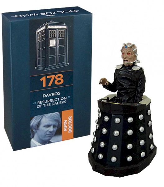 Doctor Who Figure Davros Eaglemoss Boxed Model Issue #178