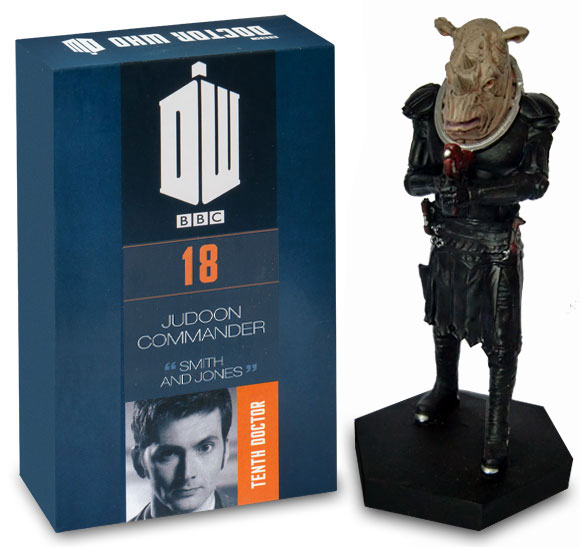 Doctor Who Figure Judoon Commander Eaglemoss Boxed Model Issue 18