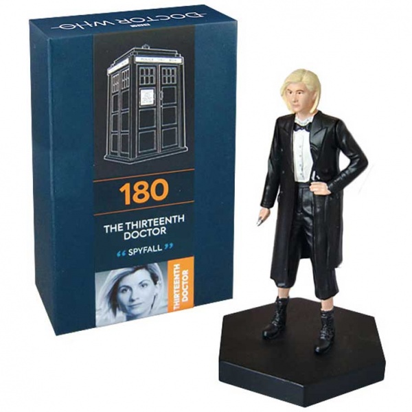 Doctor Who Figure 13th Doctor in Tuxedo Eaglemoss Boxed Model Issue #180