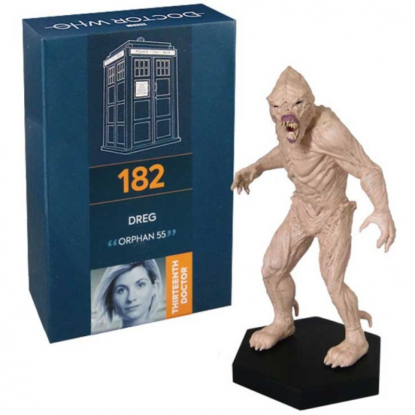 Doctor Who Figure Dreg Figure Eaglemoss Boxed Model Issue #182