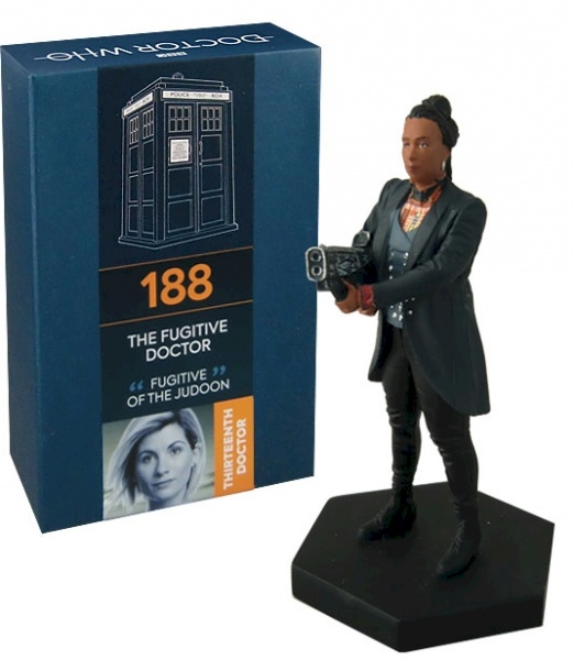 Doctor Who Figure Fugitive Doctor Eaglemoss Boxed Model Issue #188