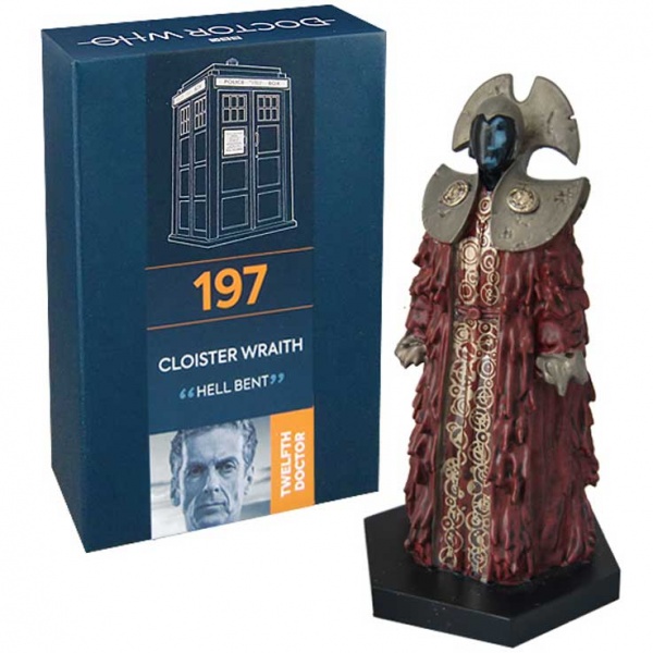 Doctor Who Figure Cloister Wraith Eaglemoss Boxed Model Issue #197