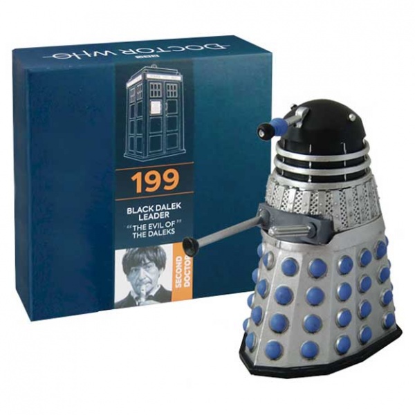 Doctor Who Figure Black Dalek Leaders Eaglemoss Boxed Model Issue #199