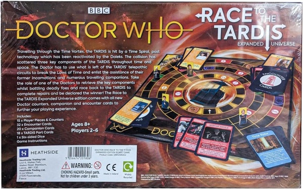 Doctor Who Race to The Tardis Expanded Universe Board Game