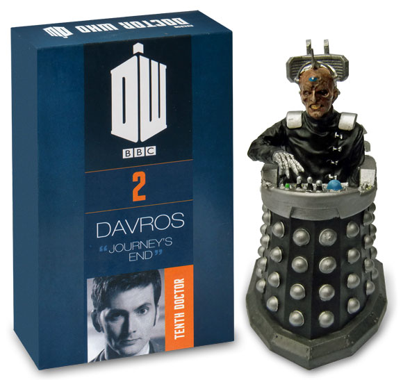 Doctor Who Figure Davros Creator of The Daleks Eaglemoss Model Issue #2