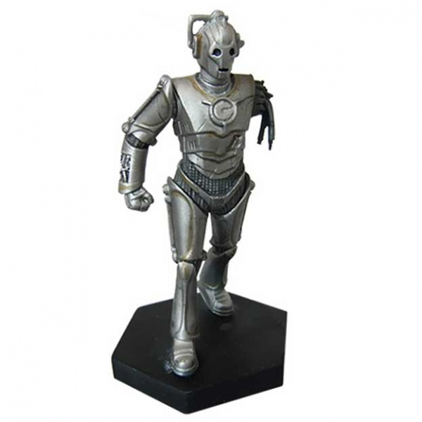 Doctor Who Figure Pandorica Guard Cyberman Eaglemoss Boxed Model Issue #201