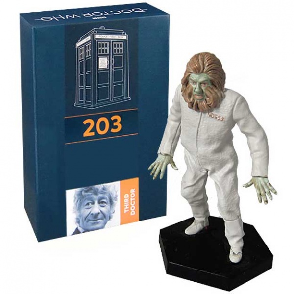 Doctor Who Figure Primord Eaglemoss Boxed Model Issue #203