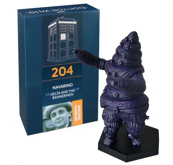 Doctor Who Figure Navarino Eaglemoss Boxed Model Issue #204