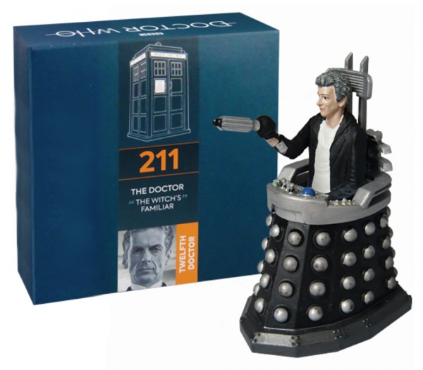 Doctor Who Figure Twelfth Doctor In Davros' Chair Eaglemoss Boxed Model Issue #211