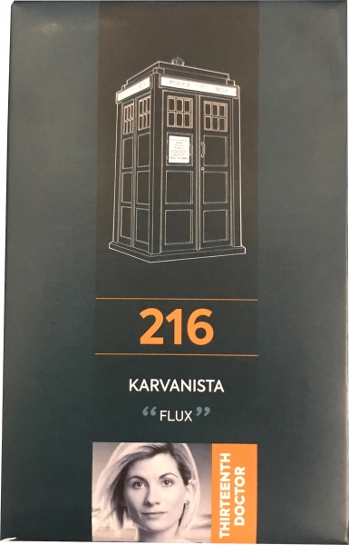 Doctor Who Figure Karvanista Eaglemoss Boxed Model Issue #216