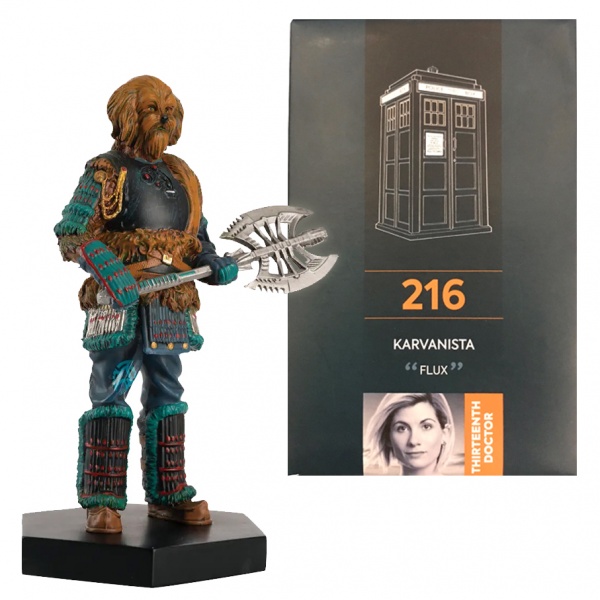 Doctor Who Figure Karvanista Eaglemoss Boxed Model Issue #216