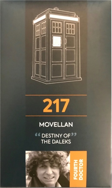 Doctor Who Figure Movellan Eaglemoss Boxed Model Issue #217