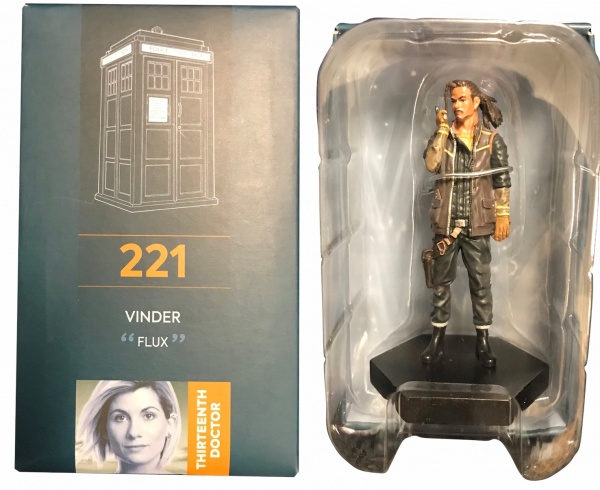 Doctor Who Figure Vinder Eaglemoss Boxed Model Issue #221