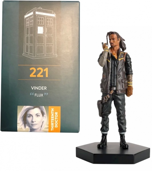 Doctor Who Figure Vinder Eaglemoss Boxed Model Issue #221