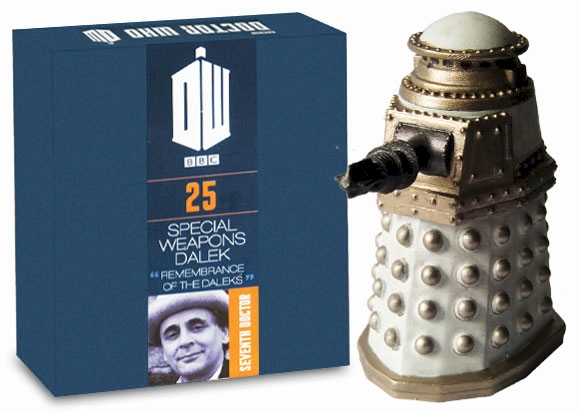 Doctor Who Figure Special Weapons Dalek Eaglemoss Model Issue #25 DAMAGED PACKAGING