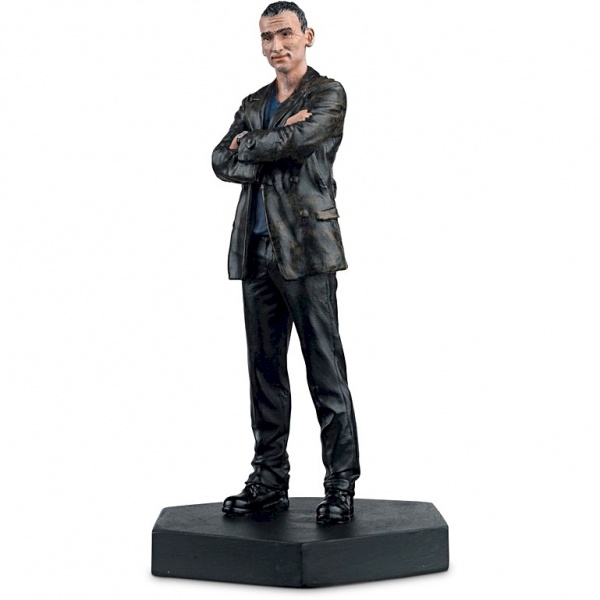 Doctor Who Figure Ninth Doctor Christopher Eccleston Eaglemoss Boxed Model Issue #27