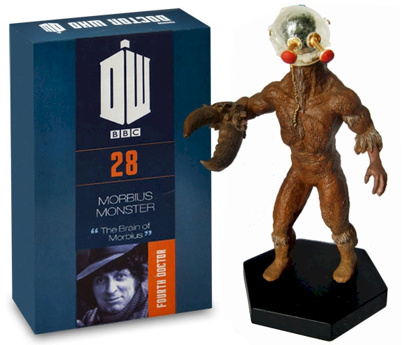 Doctor Who Figure Morbius Monster Eaglemoss Boxed Model Issue #28
